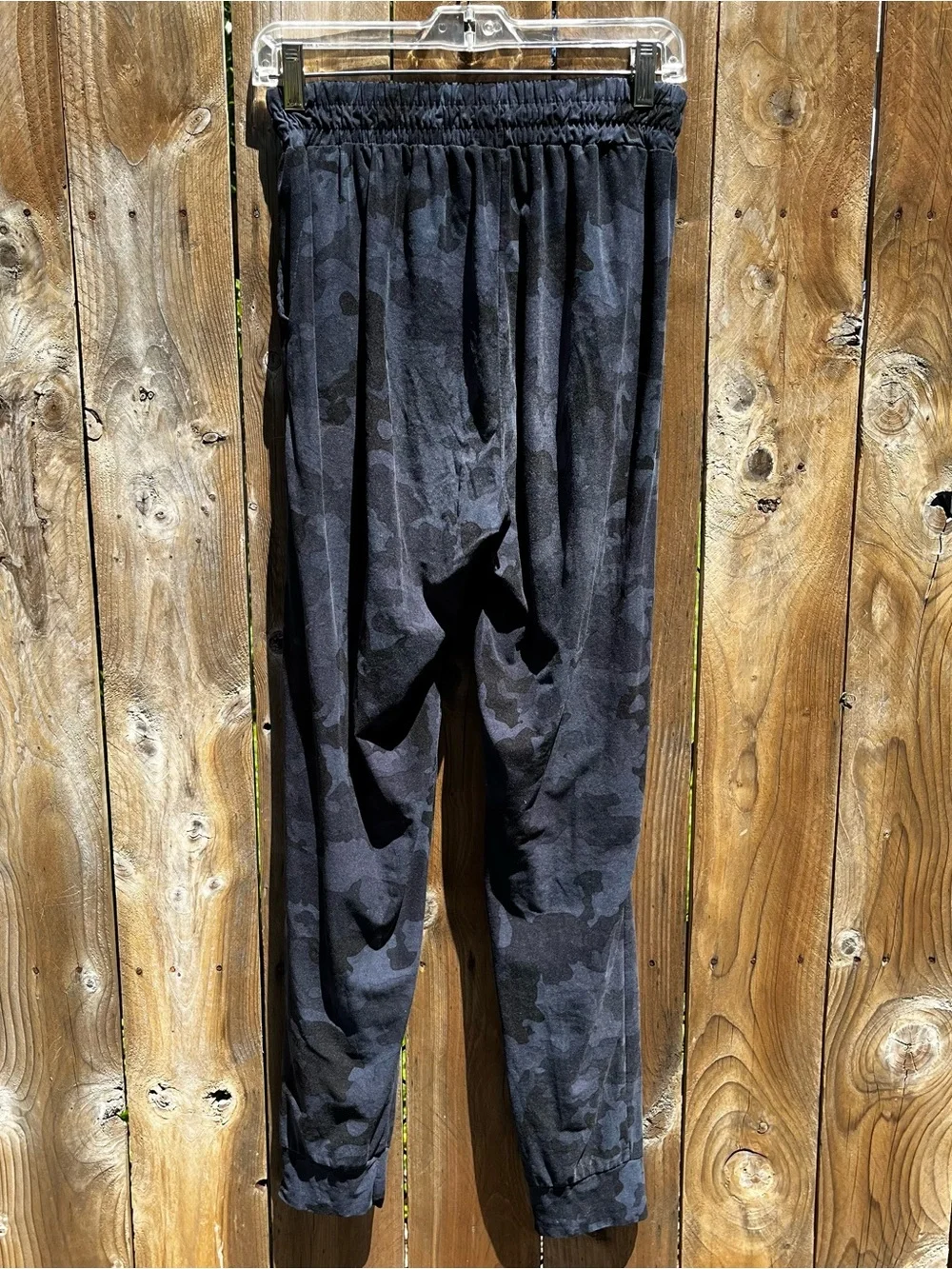 Gym ready Black/Blueish Camouflage Jogger Sweatpants - Picture 3 of 6